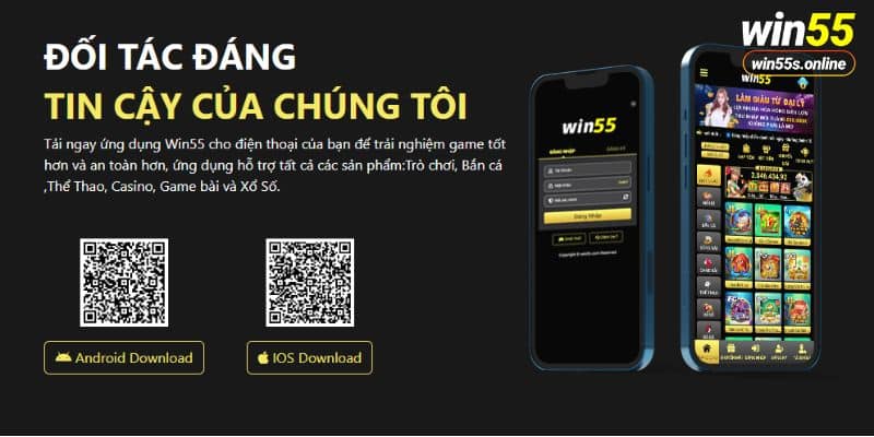 Điểm nổi bật khi tải App Win55